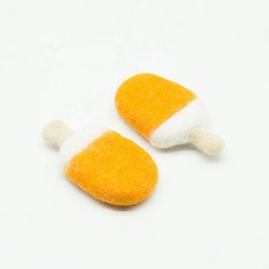 Crème glacée pour artisanat et décorations, FCS-037 fait à la laine écologique de nouvelle-zélande, par les femmes japonaises - Product Image 2