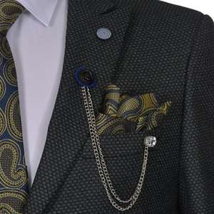 Chaqueta de negocios de dos botones para hombre, elegante y de lujo, alta calidad, fina, fabricante directo - Product Image 2