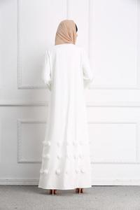 Qualité impressionnante femmes tenue décontractée caftan Dubaï musulman islamique Abaya - Product Image 5