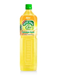 Refresh 1000ml PET botella vendedor-puré procesado refresco Natural Aloe Vera sabor a fresa buen gusto jugo de frutas y verduras - Product Image 6