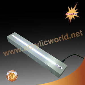 LED de color acrílico led borde iluminado señal base de acrílico mundo led base - Product Image 3