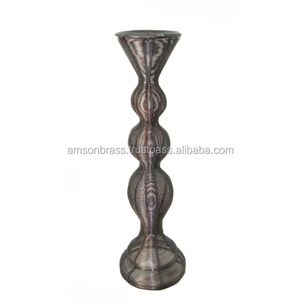 Bougeoir Décoratif Grillage Sphère Conception Bougeoir De Mariage Bougeoir En Métal Or Décoratif - Product Image 2