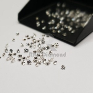 เพชรทรงหลวมสีขาวบริสุทธิ์ของเจเค1.7 2.6มม. ได้รับการรับรองจาก0.02กะรัต - Product Image 4