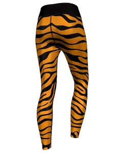 Pantalon de yoga sexy pour femmes, logo personnalisé, imprimé par transfert thermique, respirant, antibactérien, motif de vêtements de sport, taille plus, 220 g/m² - Product Image 5