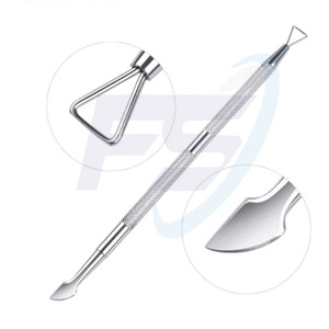 <b>Nail</b> <b>Cleaner</b> Stainless Steel High Quality Private Label Cuticle <b>Nail</b> Pusher Trimmer <b>Cleaner</b> Manicure <b>Nail</b> Care Tool - Product Image 6