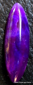 Sugilite GEL Cabochon อัญมณีธรรมชาติที่ไม่ผ่านการบำบัด +++ Sugilite Edelstein - Product Image 2