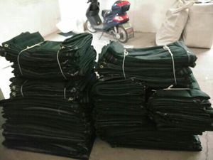 2*20m màu xanh đậm HDPE sân tennis kính chắn gió 140gsm 150Gsm bảo vệ sự riêng tư hàng rào lưới - Product Image 4