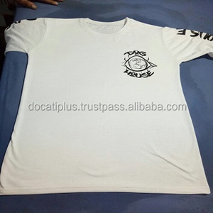 เสื้อยืดฮิปฮอปตัวยาวทรงสูงสำหรับผู้ใหญ่เสื้อคอกลมระบายอากาศผ้าเจอร์ซีย์แขนสั้นออกแบบได้ตามต้องการ - Product Image 1