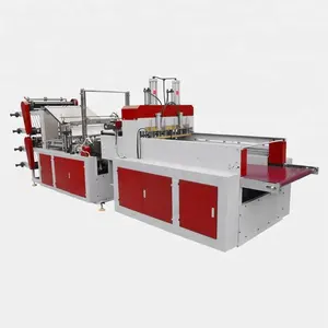 Full Automatic PE T-shirt Shopping Plastic Bag Making Machine