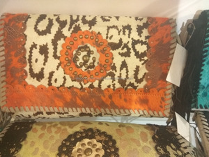 กระเป๋าคลัทช์ประดับลูกปัดสำหรับออกงานกลางคืนสำหรับผู้หญิงกระเป๋าแบบหนีบสไตล์โบฮีเมียนลายเรขาคณิตสไตล์อินเดียกระเป๋าเดินทางปาร์ตี้ - Product Image 4