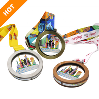 Médaille du fabricant Taekwondo de 37 ans, vente en gros, médaille de remise de prix, de sport, de Marathon, acrylique