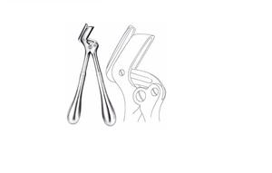 Cisaille à plâtre Stille Cisaille à plâtre Acier inoxydable Mahersi - Product Image 2