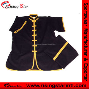 Service de fabrication OEM, uniformes de Kung Fu de qualité supérieure, vêtements d'arts martiaux, uniformes de karaté, de Kung Fu et de Taekwondo - Product Image 4