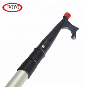 Double Grip Super Strong <strong>Hook</strong> Threaded End for Accessories Push <strong>Pole</strong> Multipurpose Telescoping Boat <strong>Hook</strong> - Product Image 3