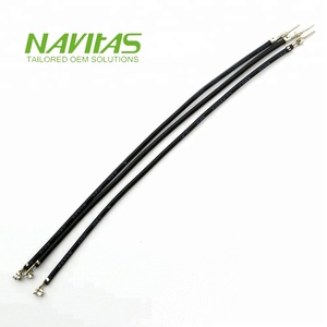 Terminal de Crimpado Navitas OEM DF3 con Cable UL1007 de 24 AWG, Ensamblaje Compatible con RoHS para Aplicaciones Electrónicas - Product Image 2