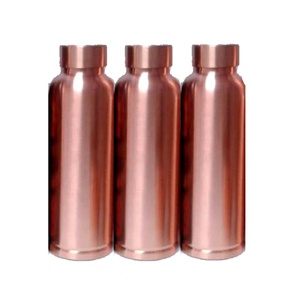 Bouteilles d'eau en cuivre multifonction unique, bouteille d'eau Dr ordinaire, cuivre pur écologique, bouteille d'eau en cuivre robuste - Product Image 2