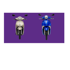 Scooter moto 125cc avec un bon prix à vendre (Janusv Standard _ YSJ 125) Bleu/Blanc - Product Image 6