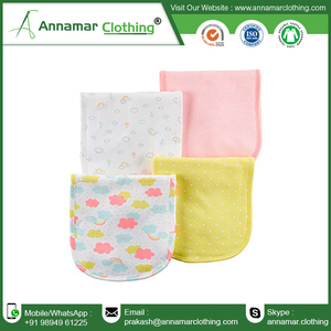 Paño personalizado para eructar de bebé de algodón orgánico 100% de alta calidad con precio al por mayor paños orgánicos para eructar - Product Image 3