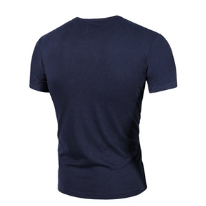 T-shirts de bonne qualité de haute qualité à bas prix personnalisés Dtg imprimé cou à manches courtes vente en gros pour hommes promotionnels 100% coton - Product Image 2