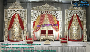 Indo-La boda canadiense de montaje gran escenario configuración canadiense bodas boda etapas fabricante - Product Image 2