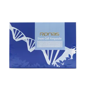 Soins de la peau coréens, cosmétiques Ronas, ensemble d'ampoules anti-âge, ingrédients chimiques, thé vert, cellules souches végétales, liquide hydratant pour le visage - Product Image 1