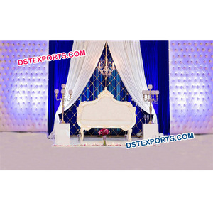 Décoration de réception moderne, scène de mariage, décoration de mariage royal, aménagement de scène à prix d'usine, décoration d'événements en Pennsylvanie - Product Image 1