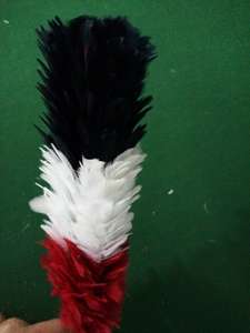 Glengarry-pluma Plume Hackle multicolor, varios diseños, sombreros Balmoral, fabricantes de 6" - Product Image 6