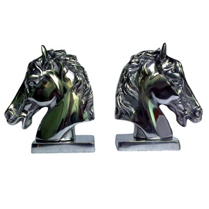Sujetadores de cabeza de caballo de Metal - Product Image 1