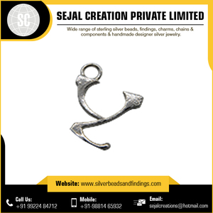 Colgante de Plata de Ley 925 con forma personalizada, letra del alfabeto - Product Image 5