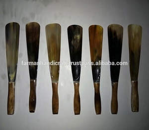 ฮอร์นรองเท้าหูจับกระดูกควายหนังทอง,ฮอร์นรองเท้าแบบโบราณ - Product Image 6
