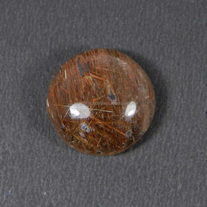 Cabujones redondos de cuarzo para hacer joyas, cabujones de 19mm, gemas sueltas 20,40 Cts, color rojo, IG10582 - Product Image 2