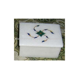 Coffret cadeau incrusté de marbre luxueux - Product Image 1