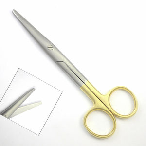 Ciseaux Mayo Stille Carbure Tungstène TC Acier Japonais Droit et Courbé 15cm 17cm 23cm Acier Inoxydable Allemand Mahersi - Product Image 1