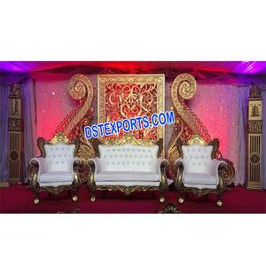 Decoración de escenario de boda, escenario asiático de Paisley con fibra india, decoración de escenario - Product Image 1