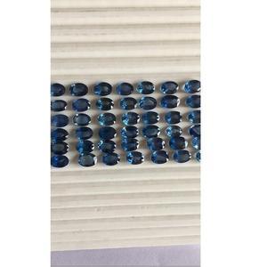 Igi ไพลินสีฟ้าเกรด AAA พลอยธรรมชาติตัดวงรีความร้อนได้รับการรับรองสำหรับเครื่องประดับอัญมณีหลวม - Product Image 2