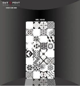 Nuevo aspecto de madera Porcelana Color blanco Piso Azulejos de cerámica rústica 60x120cm - Product Image 2