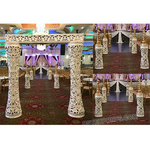 Dernières portes et passerelles de bienvenue pour mariage Piliers de mariage Delizio Piliers Porte d'entrée de mariage Porte d'entrée en fibre de bienvenue pour mariageUK - Product Image 1