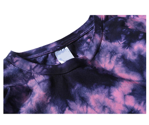 <b>Men</b> Women 2019 Tie Dyeing Hip Hop T-<b>shirt</b> Summer Round Neck <b>Men's</b> Tshirts Cotton Tee <b>Shirts</b> 6 Colors - Product Image 4