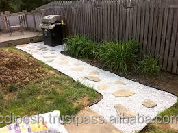 Meilleure qualité marbre jaune lisse dégringolé Rajasthani Jesalmer pierre naturelle agrégat qualité galets galets pour jardin - Product Image 6