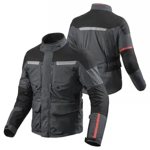 Ropa de motocicleta para hombre, chaqueta de Cordura de verano, malla de aire, alta calidad, para carreras de motos