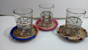 Vasos de cristal para beber, vasos de cristal transparente grabados para restaurante, vasos de vidrio - Product Image 2