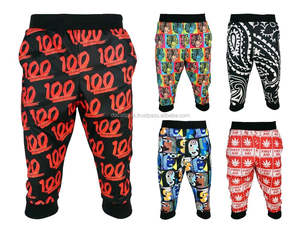 Sublimated printing mens sweatpants,custom print men jogging pants - Product Image 3