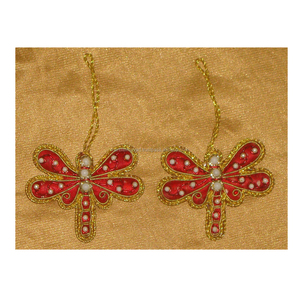 Beautiful Embroidery Christmas Hanging Decoration Ornaments - Product Image 1