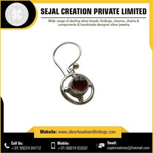 Boucle d'oreille en argent sterling 925 avec pierres précieuses personnalisées fournies par OEM pour cadeau ou fête de mariage - Product Image 6