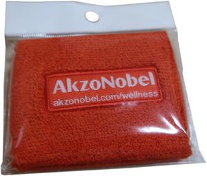 Bracelet en coton mince personnalisable Bandeau avec logo brodé - Product Image 6