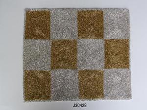 Venta caliente gris vidrio con cuentas y forma de flor Madre de la perla manteles con patrones disponibles en más colores vajilla - Product Image 6