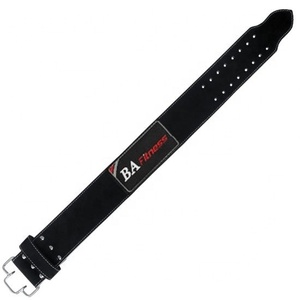 Poids de puissance ceinture professionnelle ceinture de musculation haltérophilie Durable noir ceinture en cuir véritable haltérophilie - Product Image 1