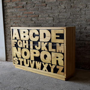 ตู้ลิ้นชักไม้สไตล์วินเทจ - Product Image 2