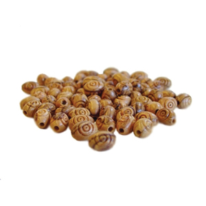 Perles en bois d'olive naturel, terre religieuse, vente en gros - Product Image 1