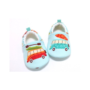 En gros 100% Coton Nouveau-Né Bébé Chaussons-Bébé Chaussons Coton Tissu Nouveau-Né Bébé Chaussons Pour L'extérieur - Product Image 1